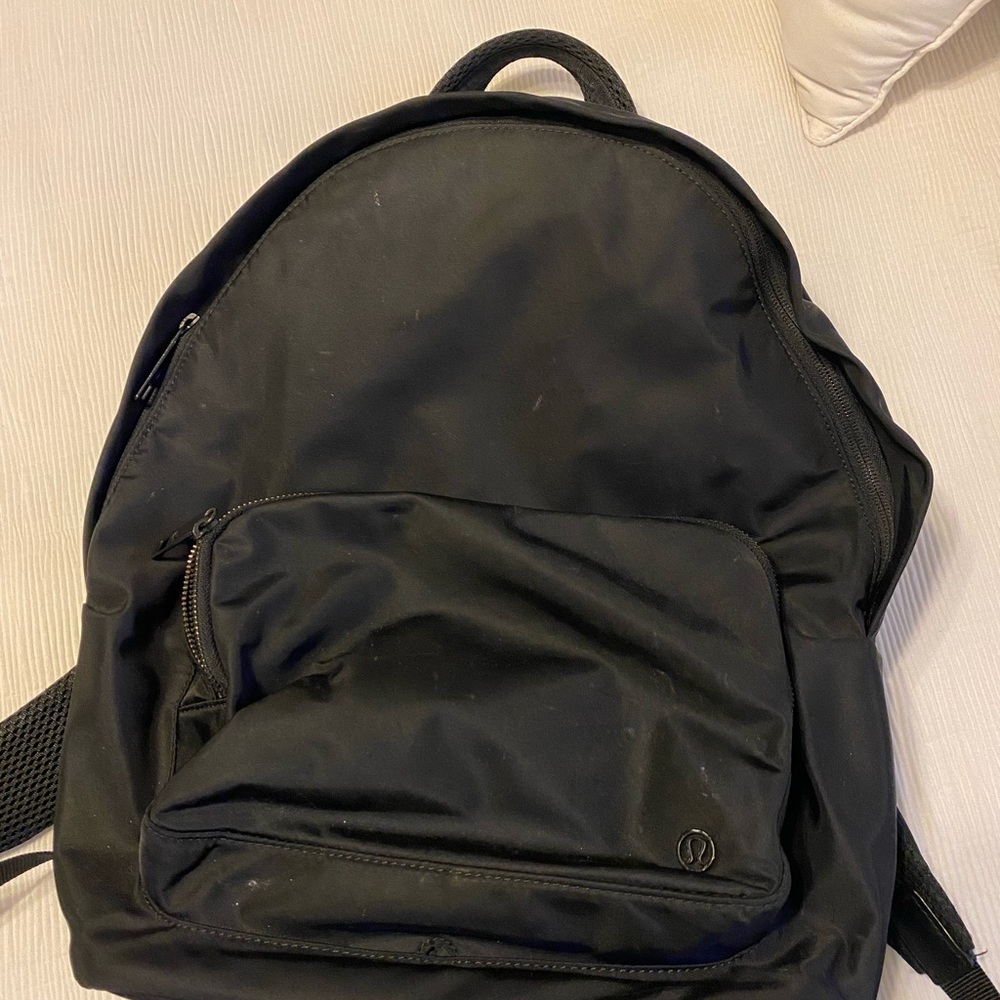 lululemon athletica Black Backpack